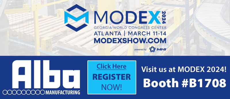 Alba Manufacturing - MODEX Banner