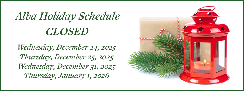 Alba Manufacturing Newsletter