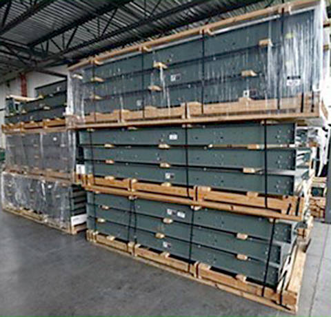 Alba Manufacturing - Competitor's Conveyor Shipment