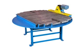 Alba Manufacturing Heavy-Duty Conveyor Rurntable for Industrial Pallet Handling