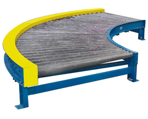 Alba Manufacturing - Chain Driven Live Roller Conveyor Curves