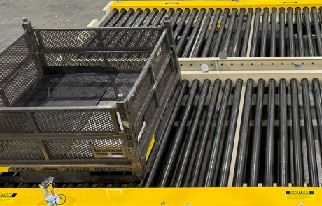 Alba Manufacturing – Steel Rack Handling with Plug and Play Controls